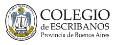 logo Colegio de Escribanos de la Provincia de Buenos Aires