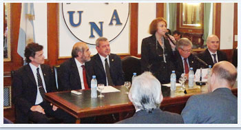 Apertura del III Foro Internacional de Derecho Registral.