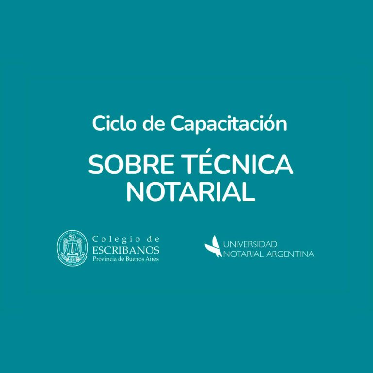 Ciclo de capacitación sobre técnica notarial