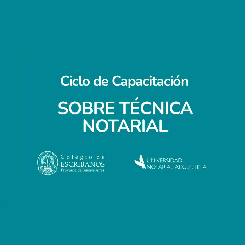 Ciclo de capacitación sobre técnica notarial