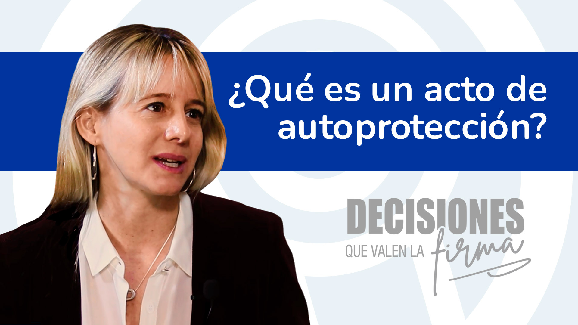 ¿Qué es un acto de autoprotección?